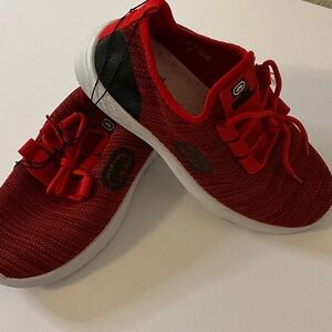 Ecko Unlimited Red and Black Sneakers